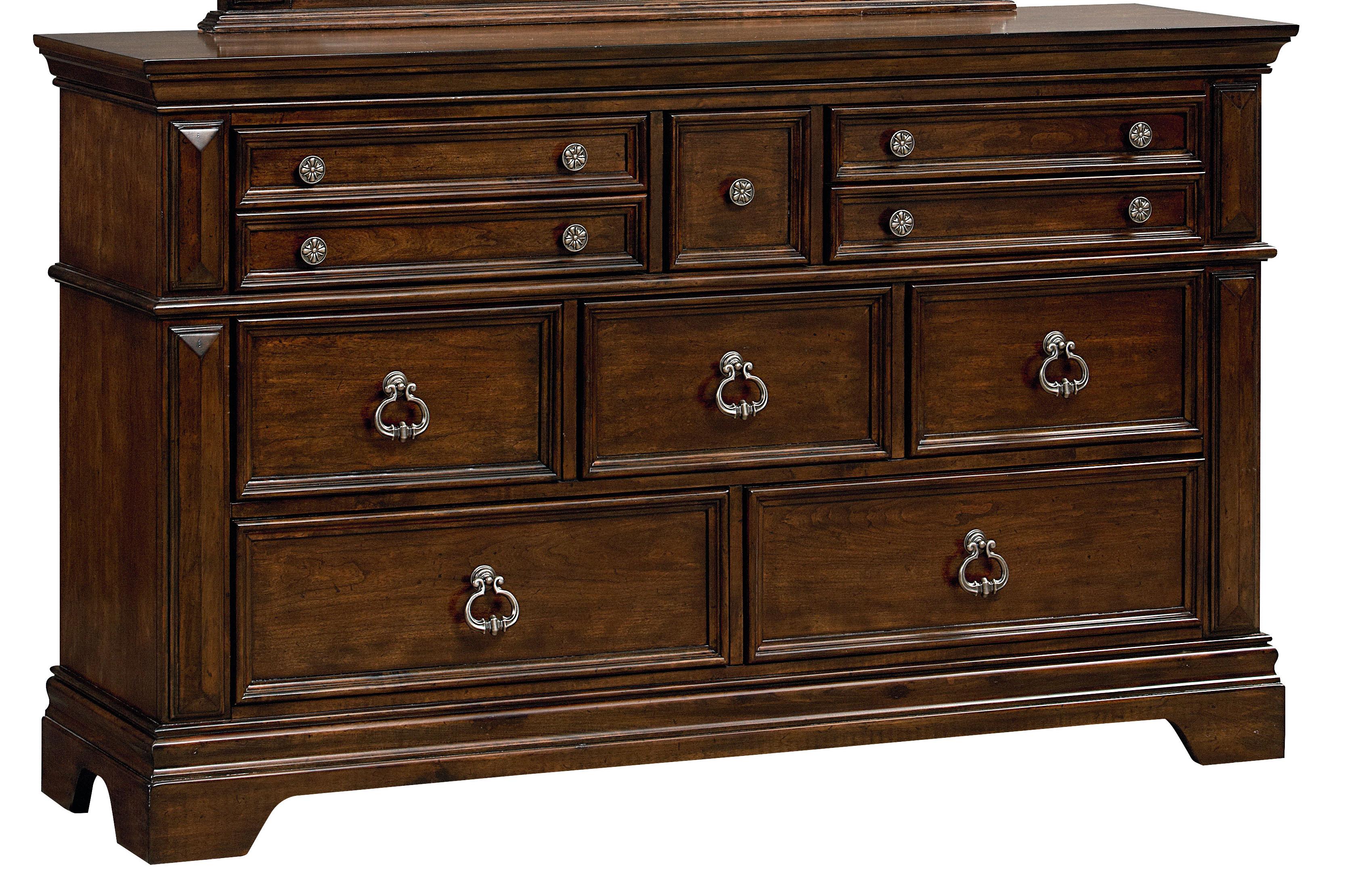 Standard Furniture Charleston 8 Drawer Dresser And Mirror