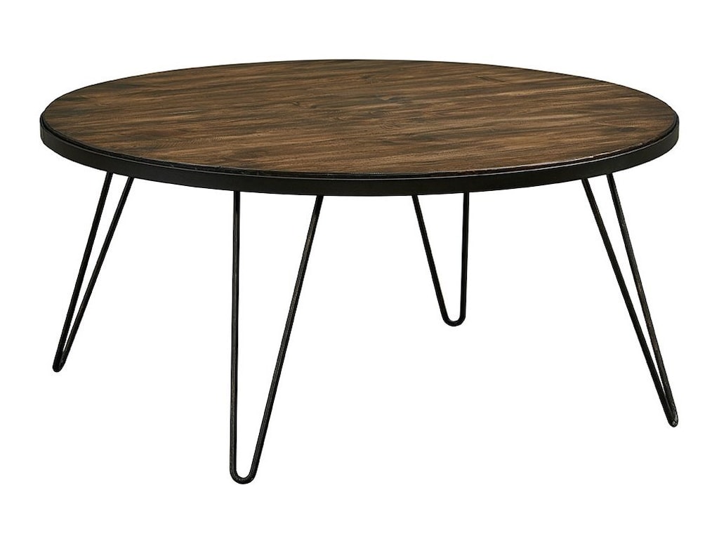 Standard Furniture Paterno Mid Century Modern Round Tail Table Standard Furniture Paterno Mid Century Modern Round Tail Table With Hairpin Metal Legs