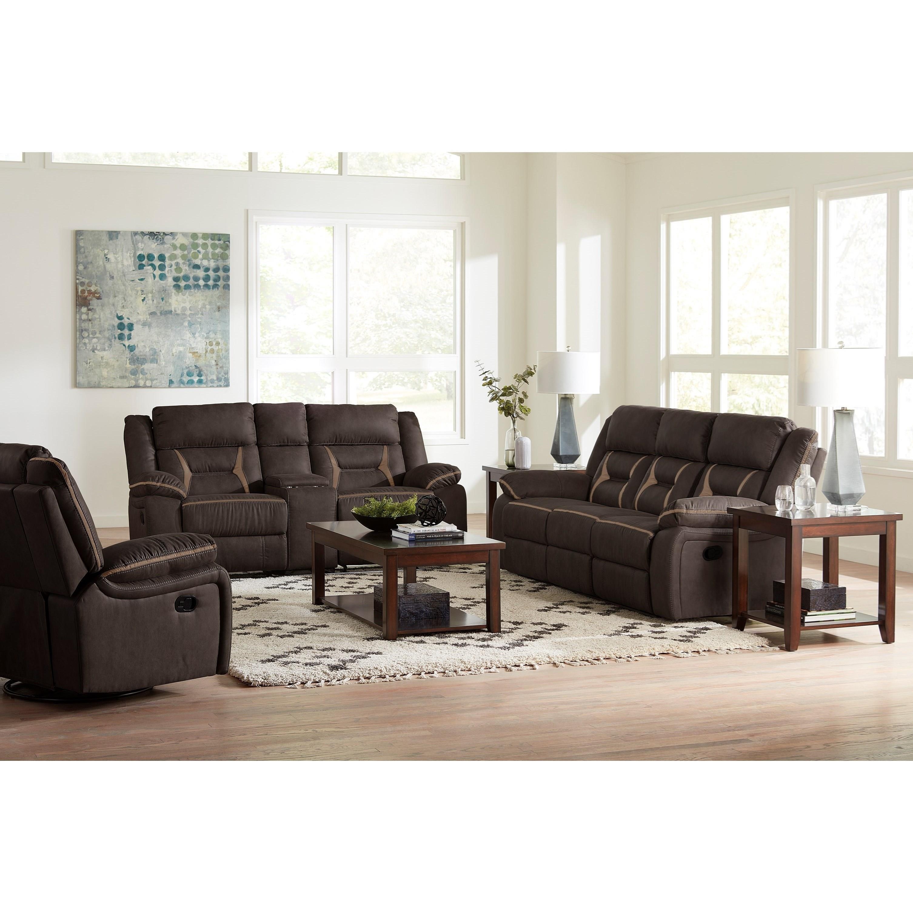 Standard Furniture Acropolis Casual Swivel Gliding Power Recliner