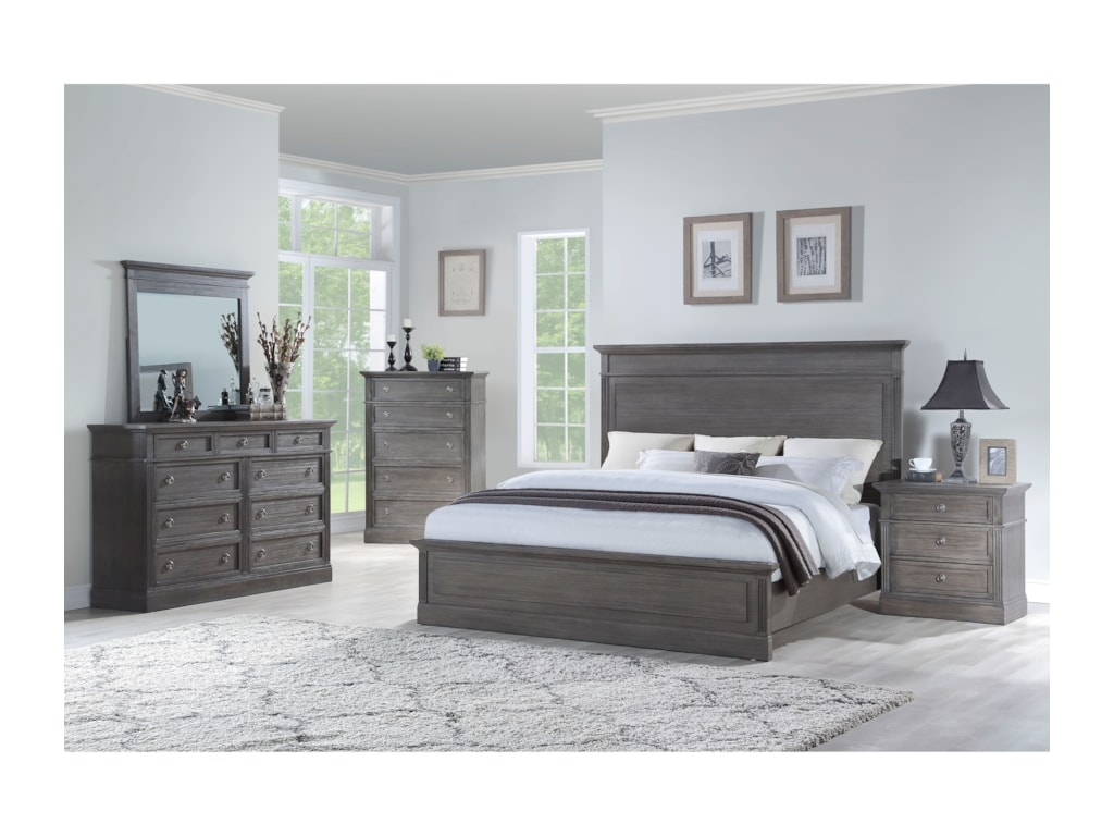 Standard Furniture AmberleighCal King Panel Bed