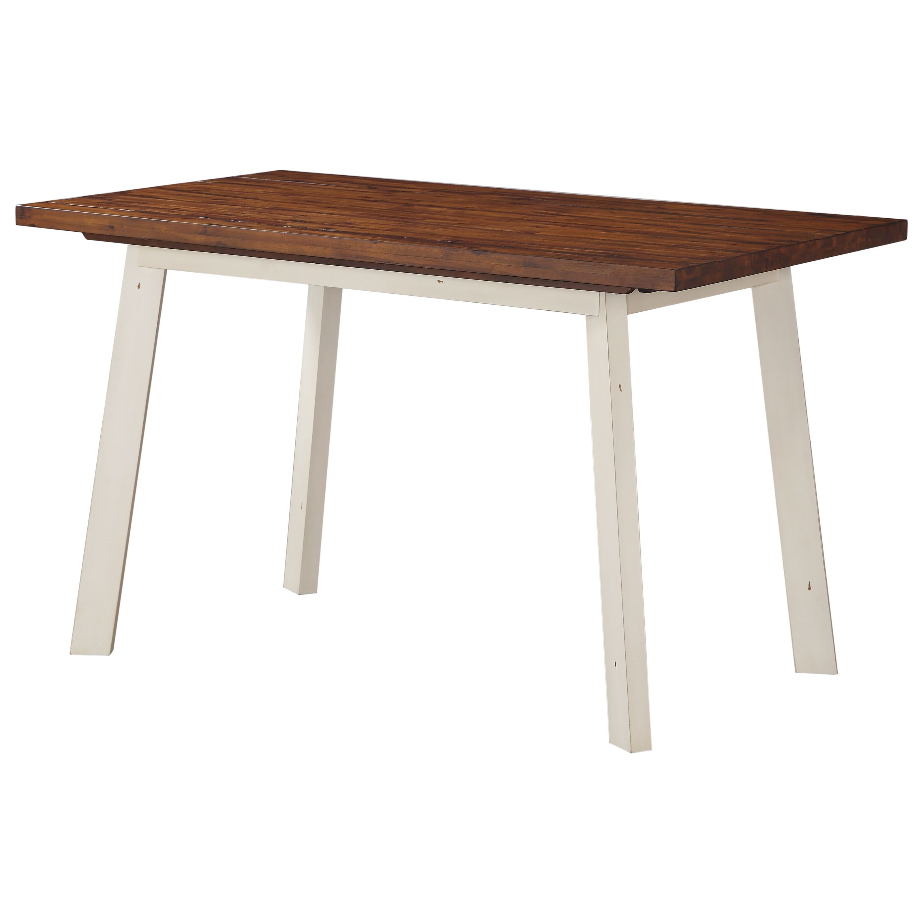 Amelia Counter Height Two Tone Table And Chair Set By Standard Furniture At Standard Furniture