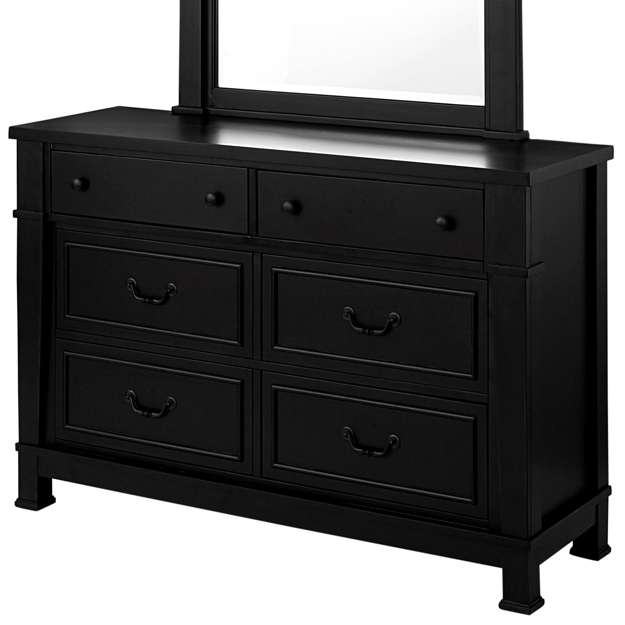 Standard Furniture Annapolis Transitional 6 Drawer Dresser With