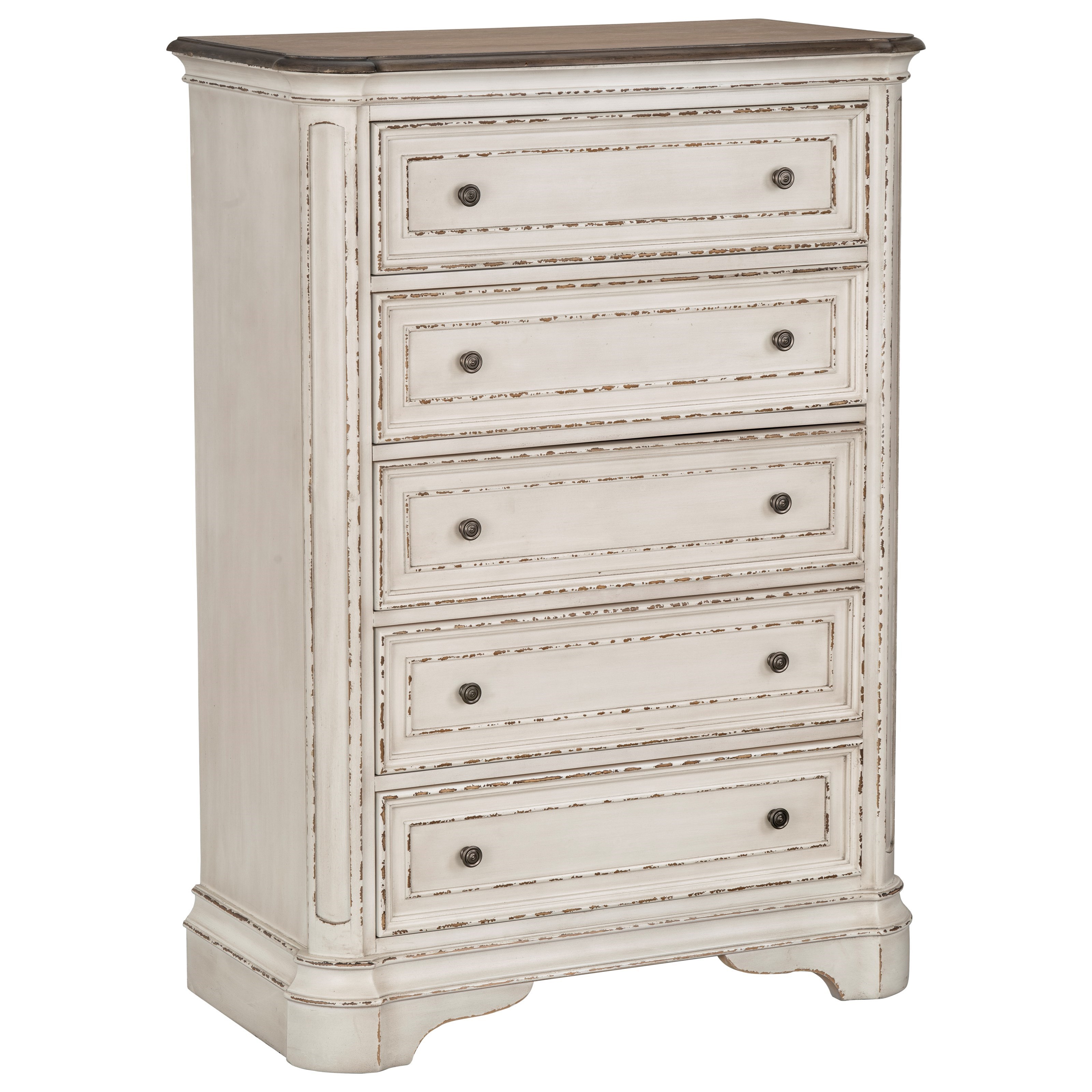 Standard Furniture Blair Relaxed Vintage 5 Drawer Chest With Cedar