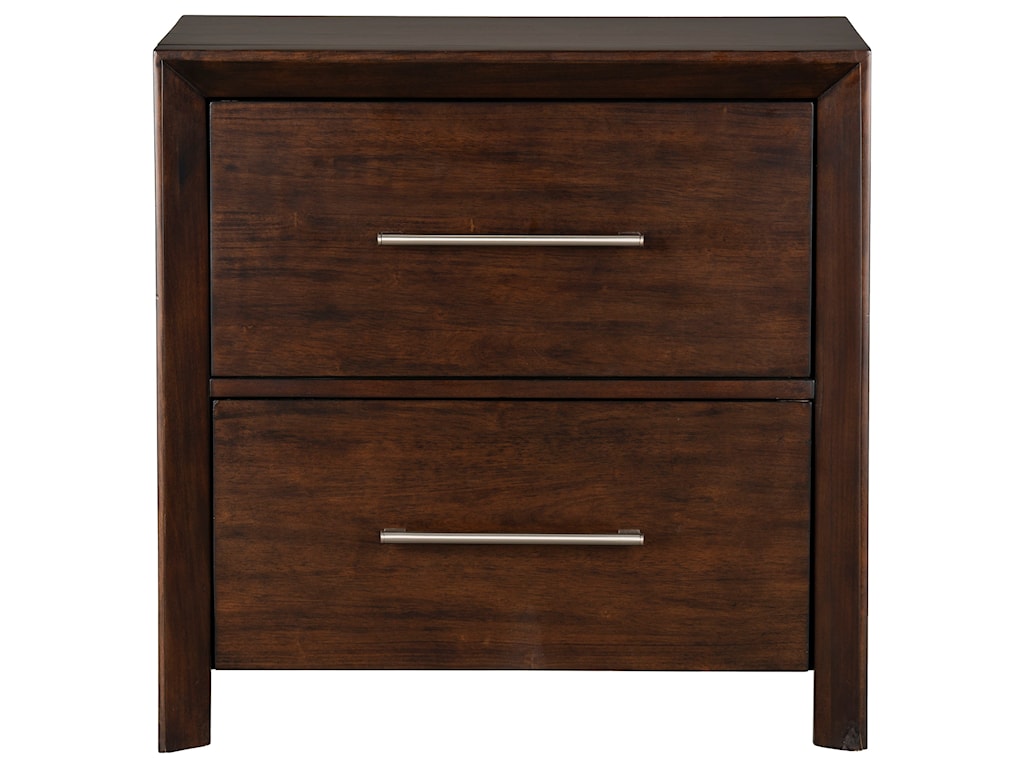 Standard Furniture Brentwood Contemporary Nightstand With 2
