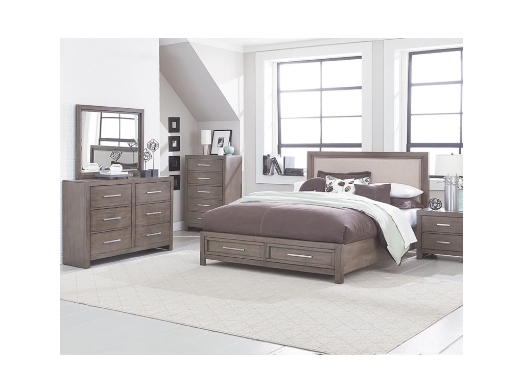 Standard Furniture CachetUpholstered King Bed