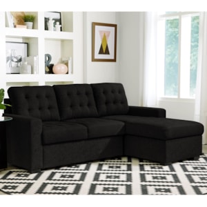 Standard Furniture Cadence Sectional Sleeper Sofa With Right Arm Facing Chaise Standard Furniture Sectional Sofas