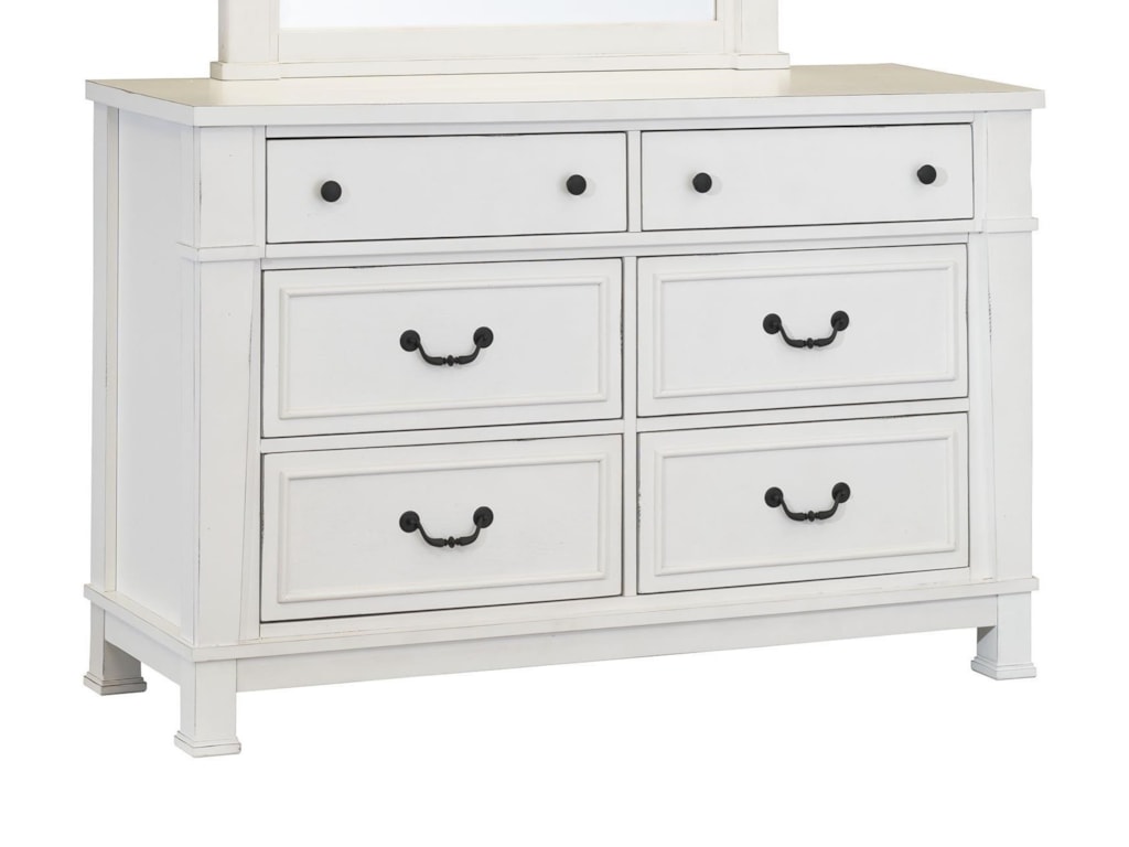 Standard Furniture Chesapeake Bay 91619 Youth Bedroom Vintage White Standard Furniture Chesapeake Baydresser Youth
