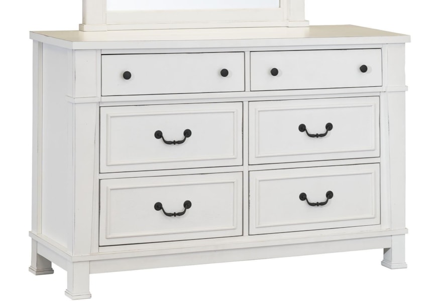 Vfm Signature Chesapeake Bay Youth Bedroom Vintage White Dresser