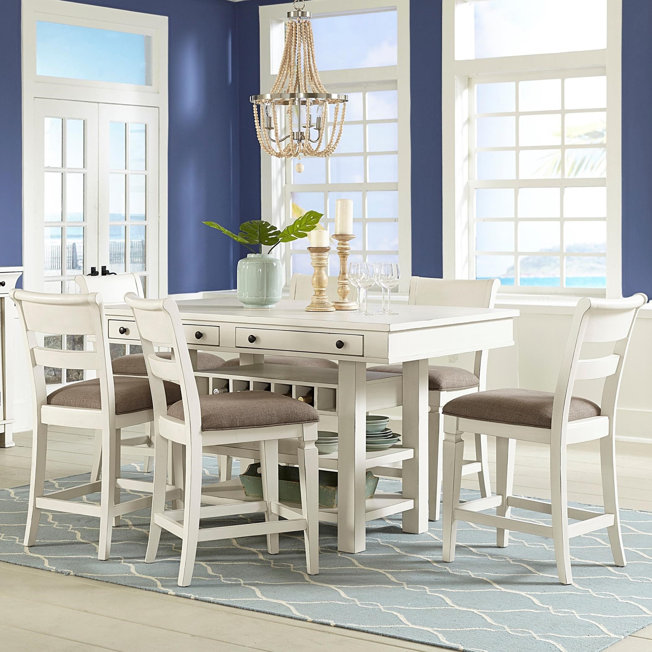 Standard Furniture Chesapeake Bay Relaxed Vintage 2 Drawer Counter