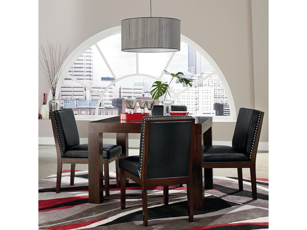 Standard Furniture Couture Elegance Square Table And Chair Set Couture Elegance Square Table And Chair Set By Standard Furniture