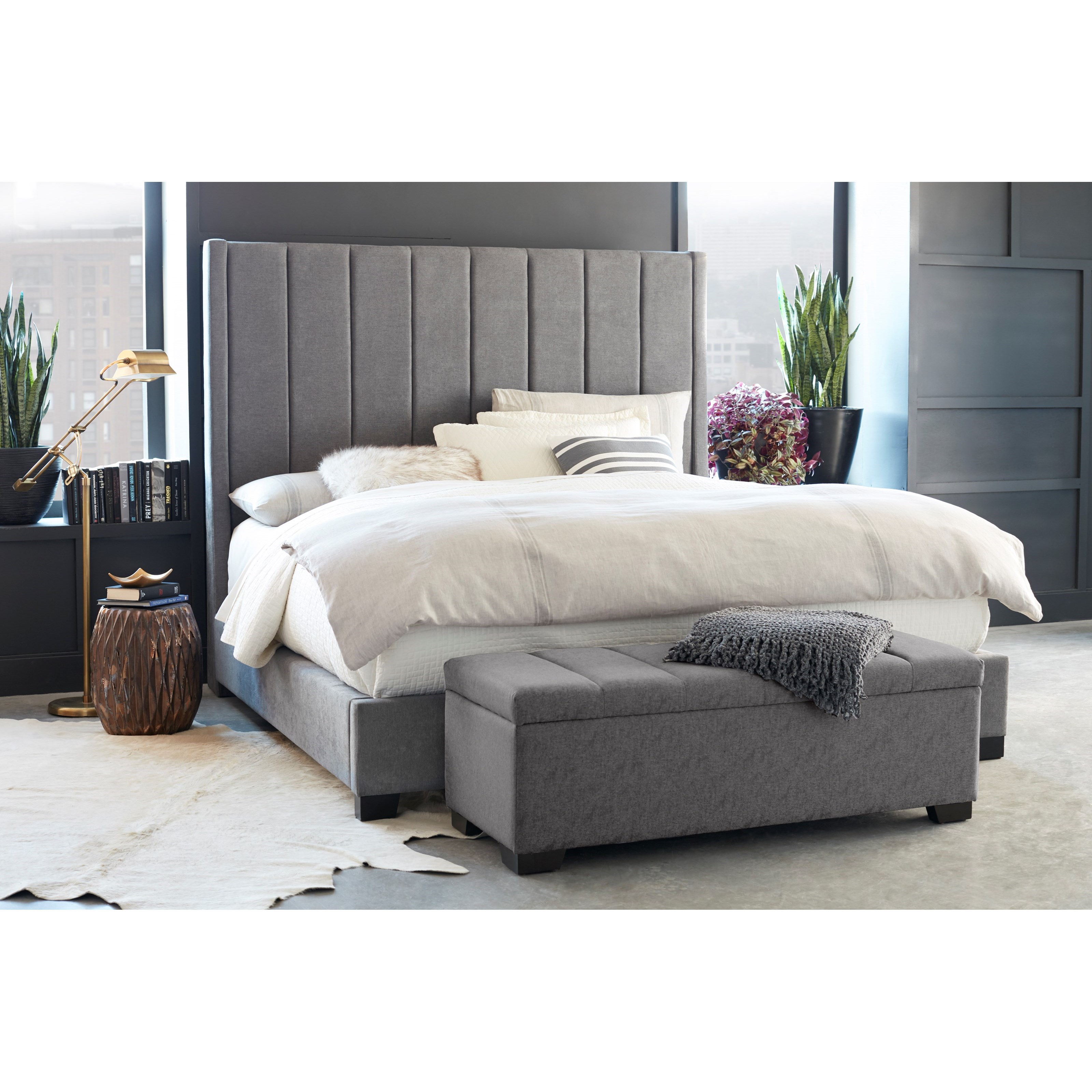 Standard Furniture Cydney 88912 Contemporary King Upholstered Bed
