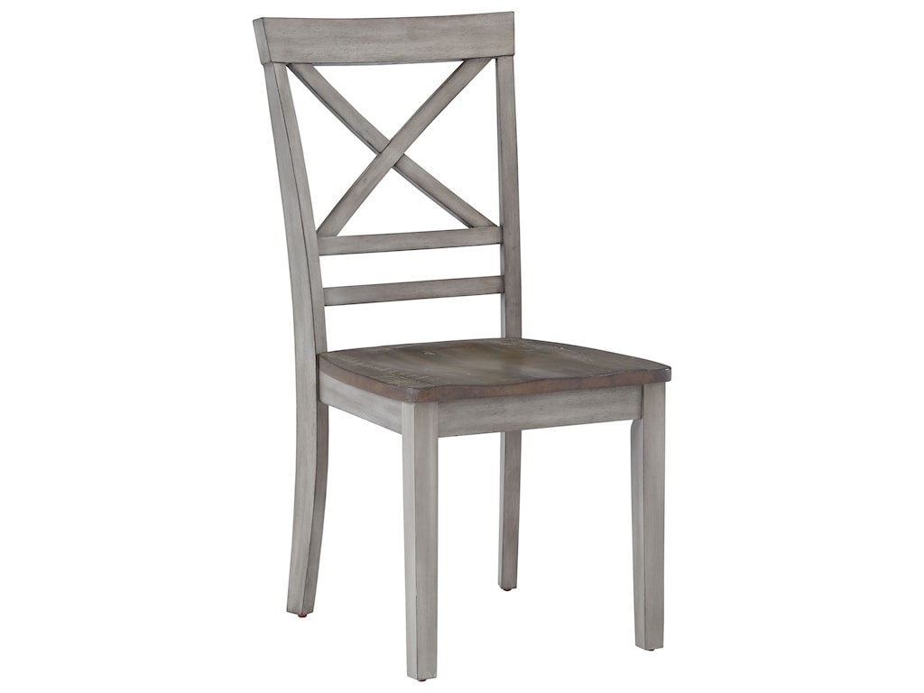 Standard Furniture Fairhaven Rustic Two Tone Table And Chair Set