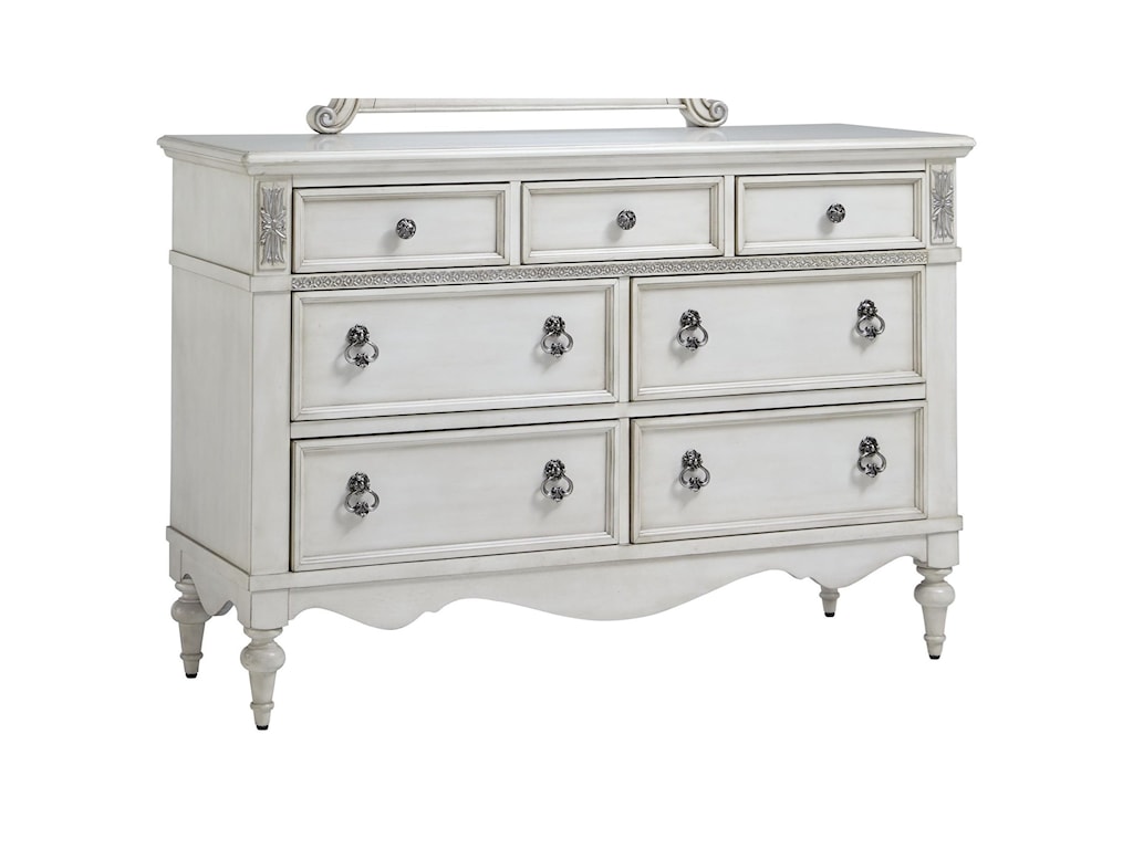 Standard Furniture Giselle Traditional Seven Drawer Dresser