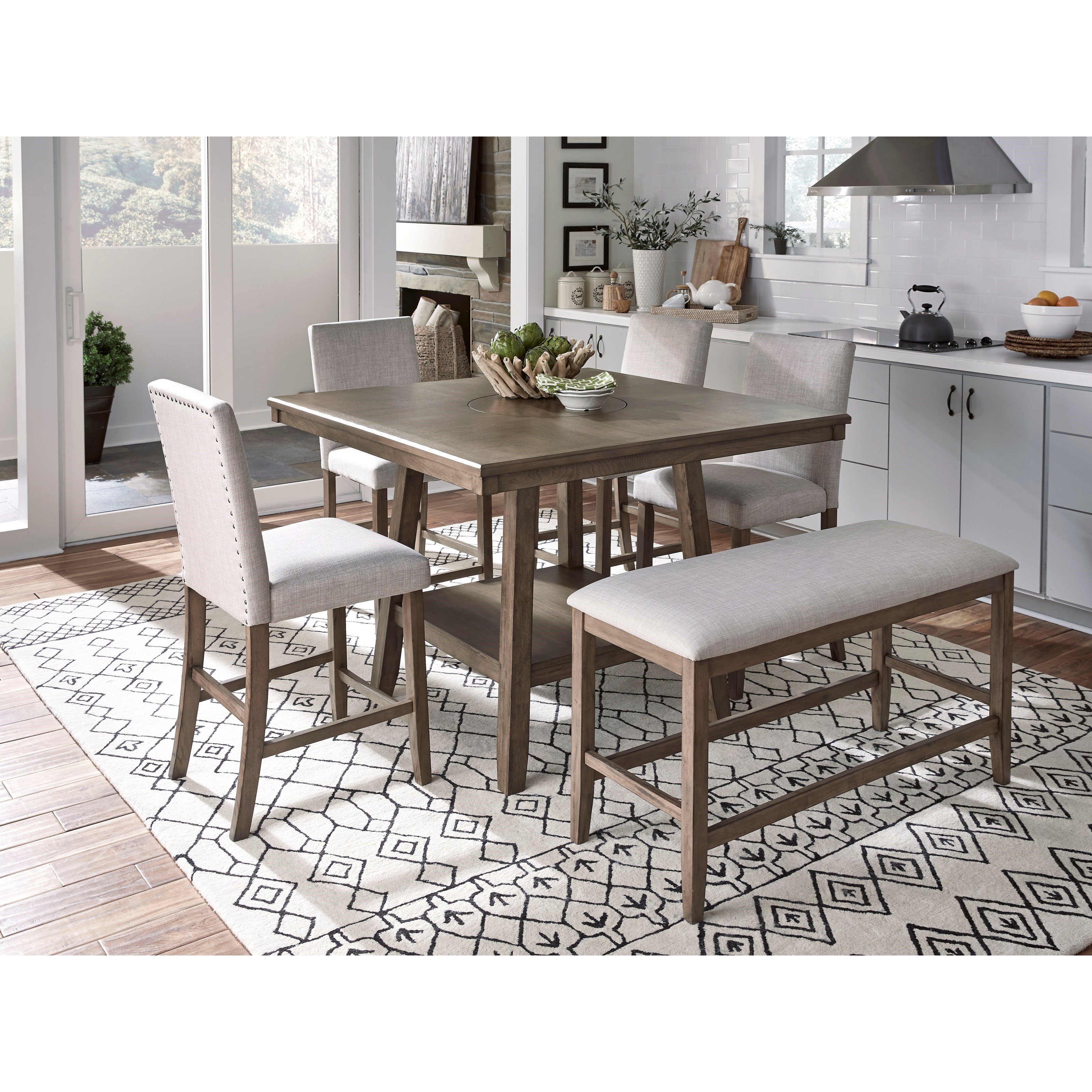 Standard Furniture Halden Transitional Counter Height Dining Set