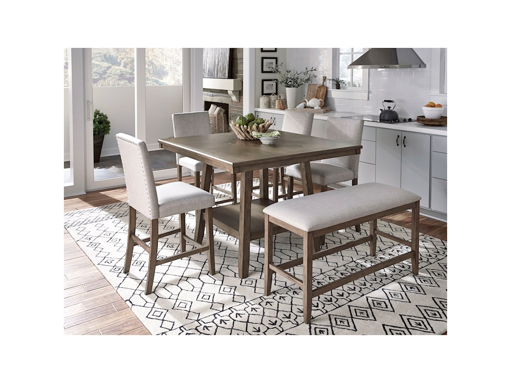 halden counter height dining table