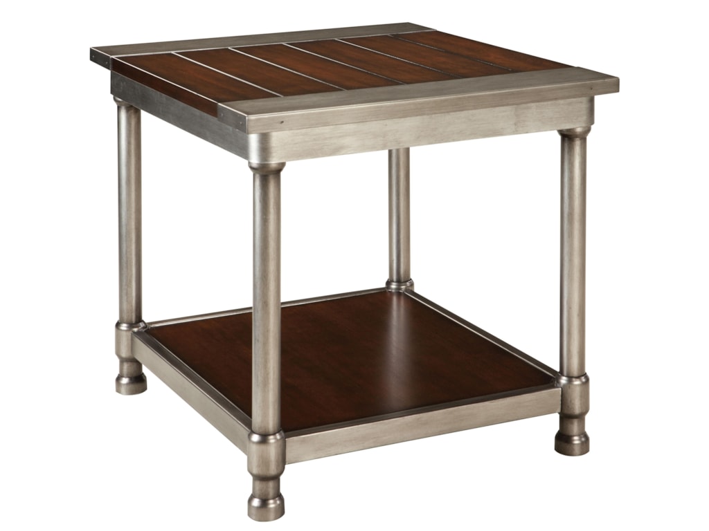 Standard Furniture Hudson 28112 Contemporary Single Shelf End Table Standard Furniture Hudsonend Table