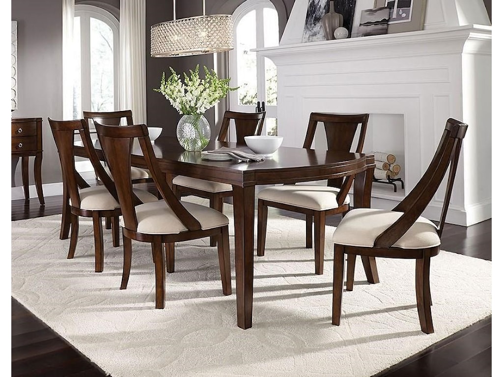 Standard Furniture Insignia Contemporary Dining Room Group Royal Furniture Dining 7 Or More Piece Sets