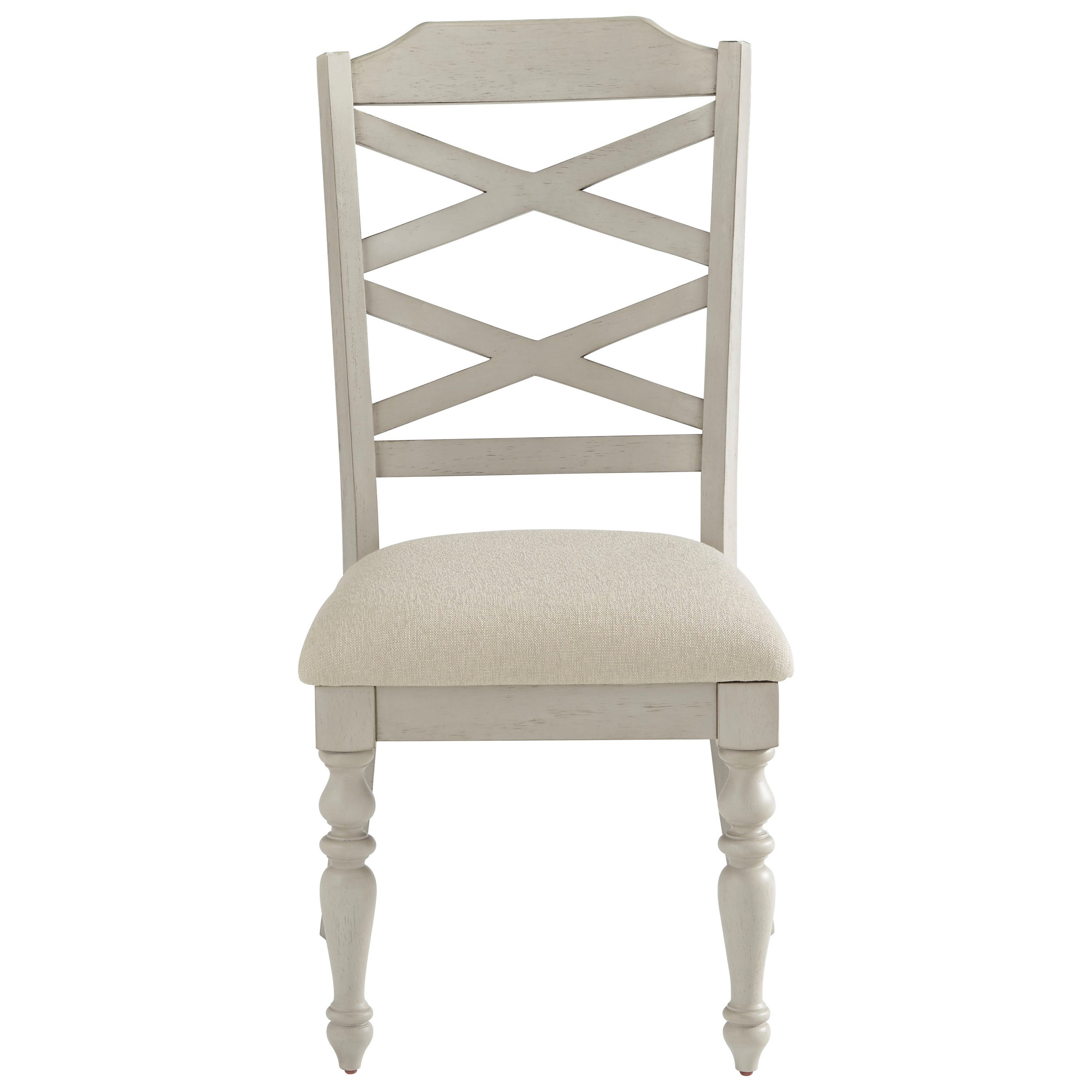 Standard Furniture Larson Light Transitional Side Chair With Upholstered Seat Royal Furniture Dining Side Chairs