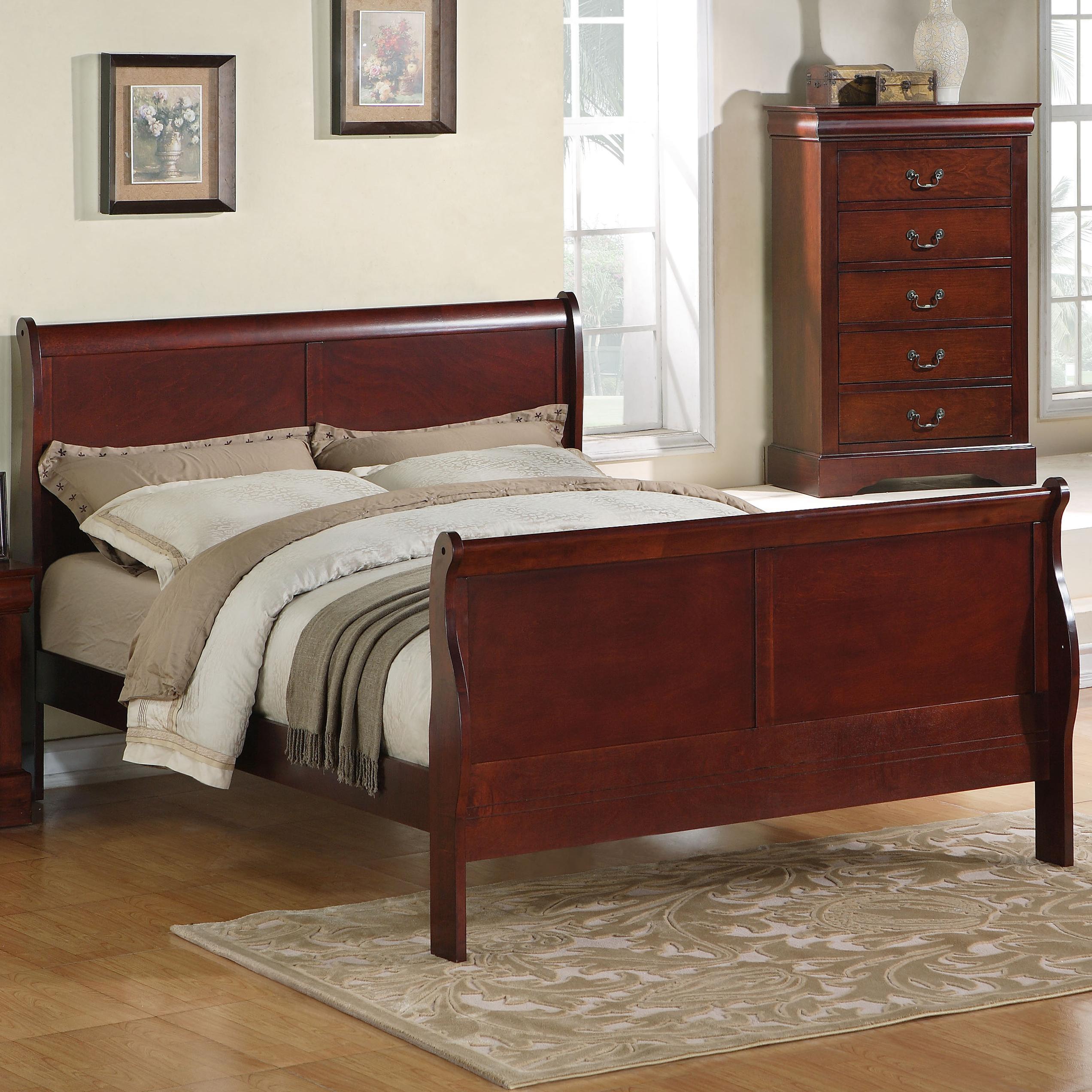 Standard Furniture Lewiston Queen Sleigh Bed Standard