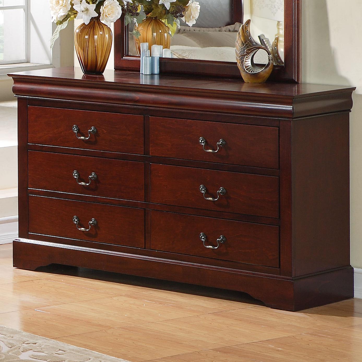 Standard Furniture Lewiston 6 Drawer Dresser Lagniappe Home