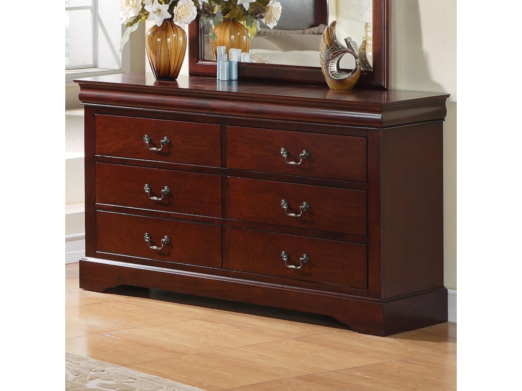 Standard Furniture Lewiston 6 Drawer Dresser Lagniappe Home