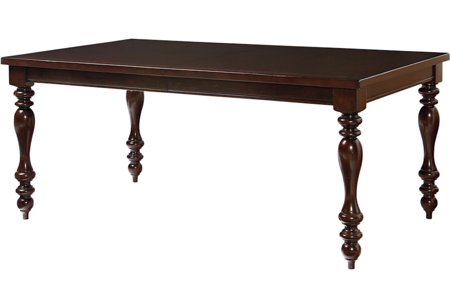 Standard Furniture Mcgregor Dining Table With Turned Legs Standard Furniture Mcgregor Dining Table With Turned Legs