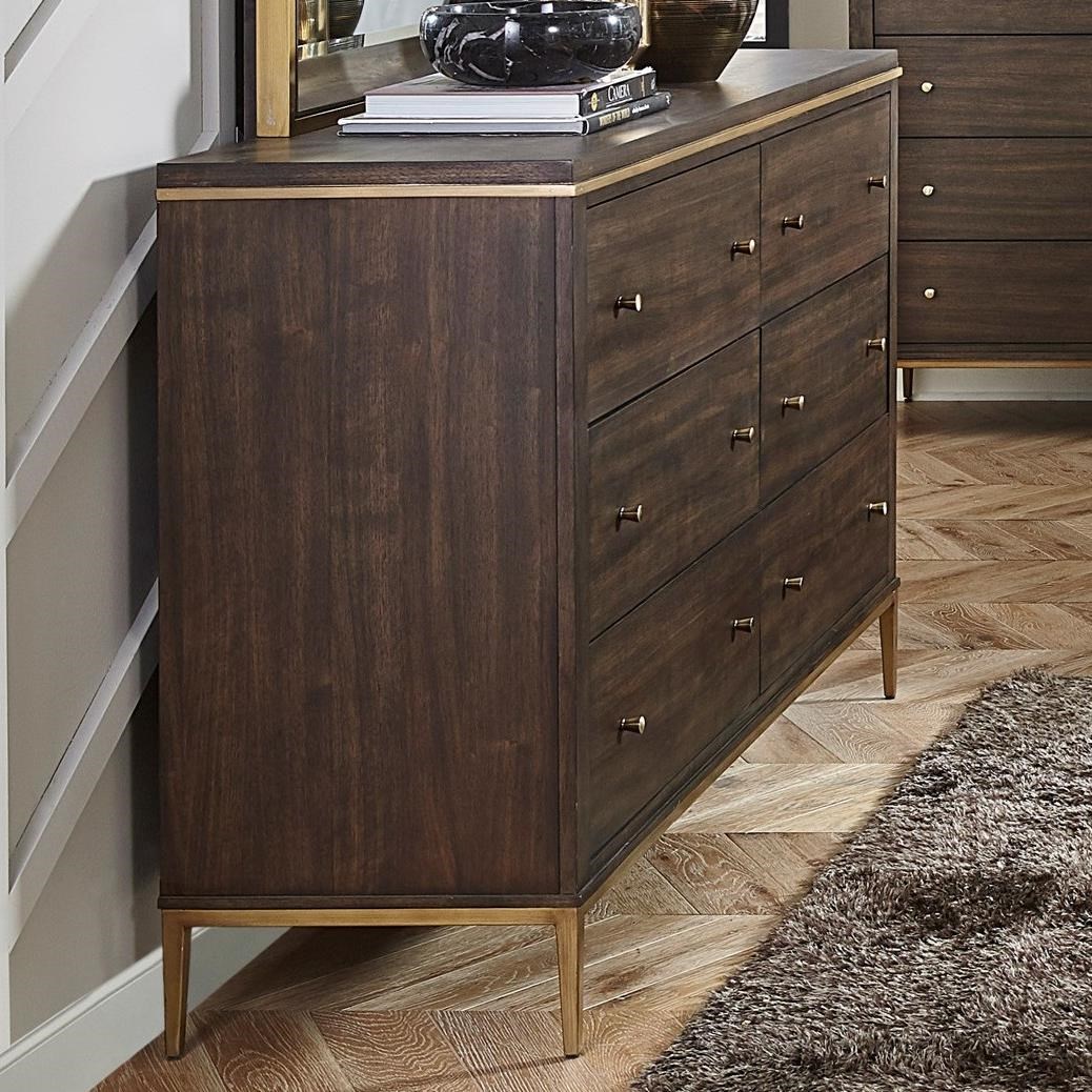 Standard Furniture Nathan 92759 Contemporary 6 Drawer Dresser