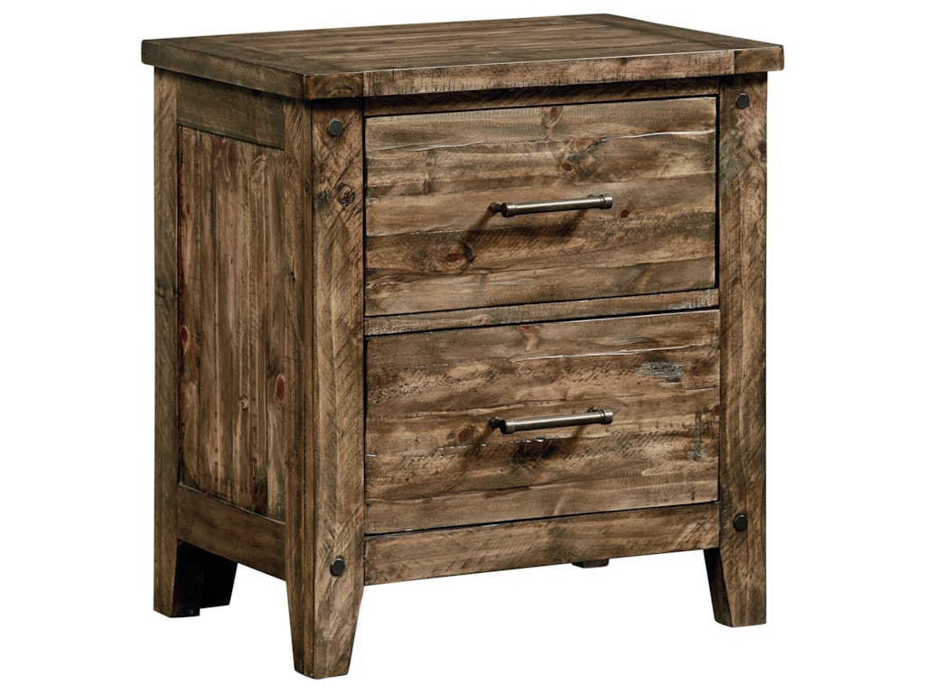 Standard Furniture Nelson 92507 Rustic Nightstand Great American Standard Furniture Nelson Nightstand Nelsonnightstand