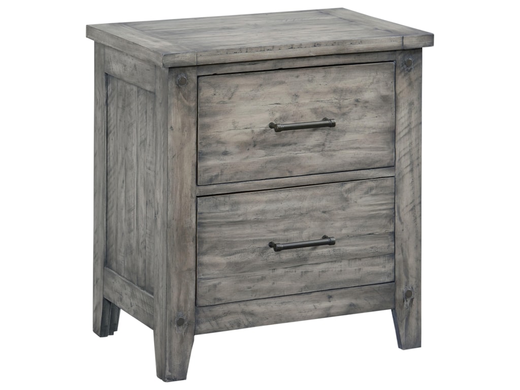 Standard Furniture Nelson Rustic Nightstand Miskelly Standard Furniture Nelson Nightstand Nelsonnightstand