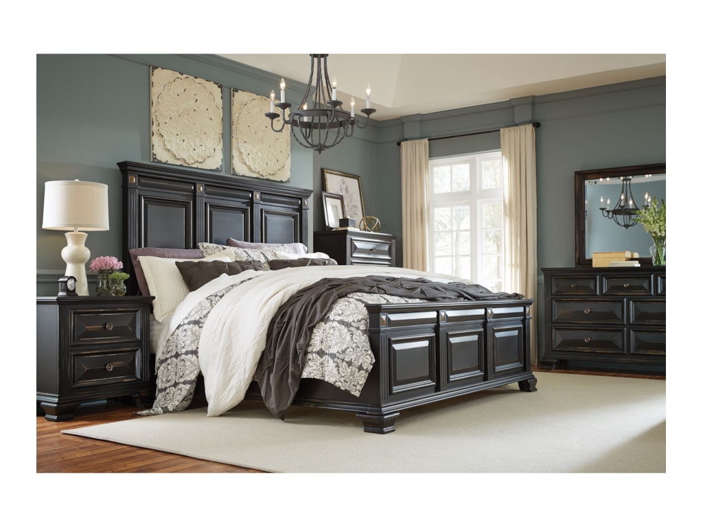 Standard Furniture PassagesQueen Panel Bed