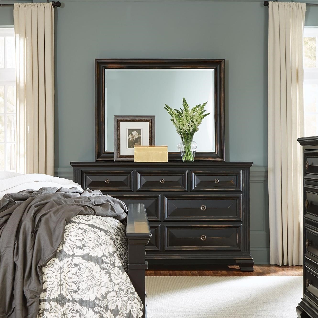 Standard Furniture Passages 86909 Regal Seven Drawer Dresser