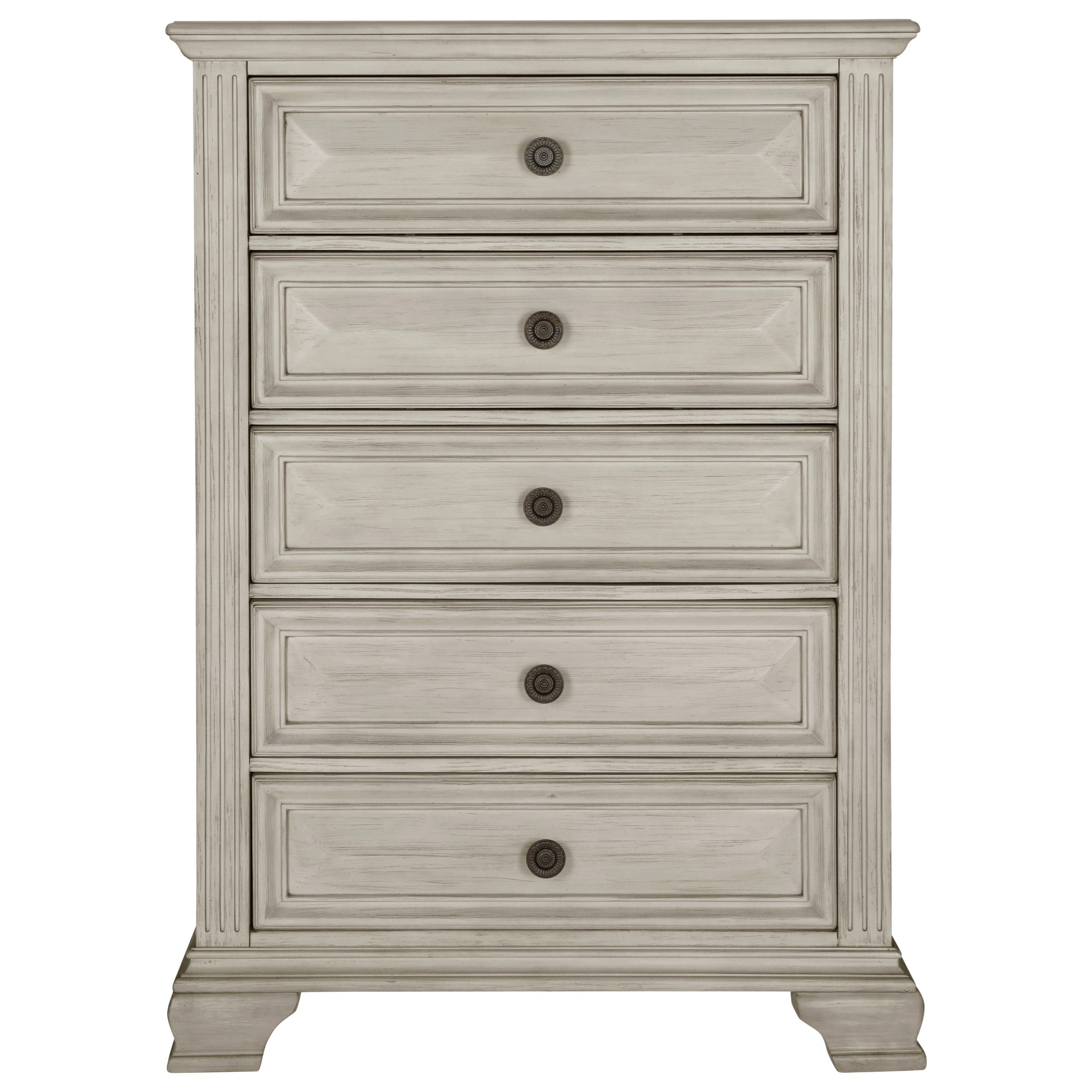 Standard Furniture Passages Light 87905 Regal Five Drawer Chest