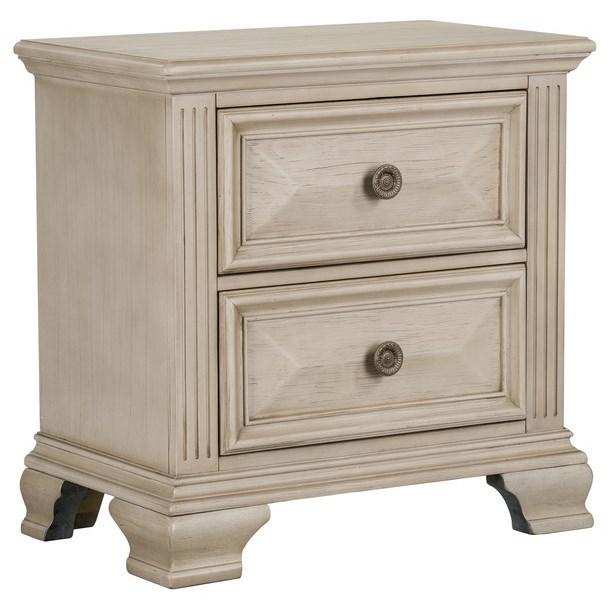 Standard Furniture Passages Light Regal Nightstand With Two