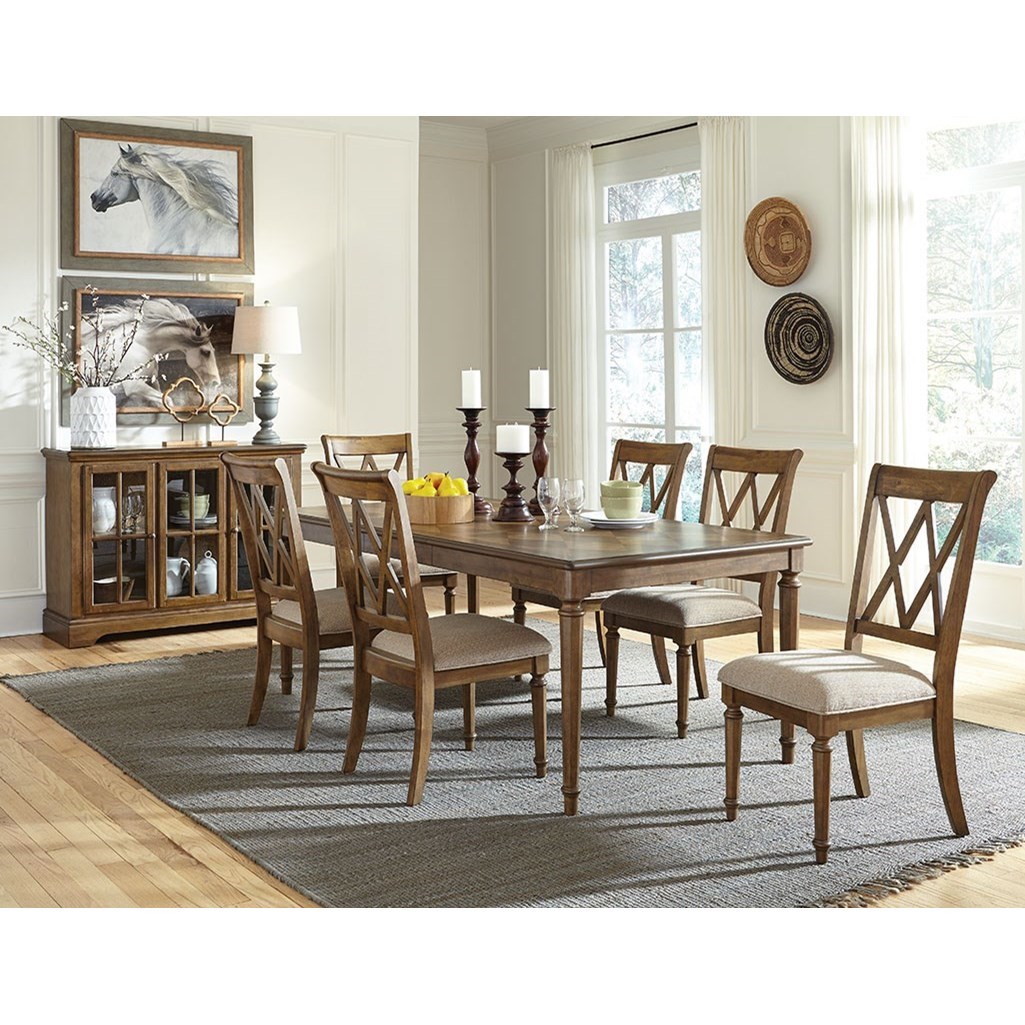 Standard Furniture Rossmore Dining Sideboard With Glass Door Panels Adcock Furniture Sideboards