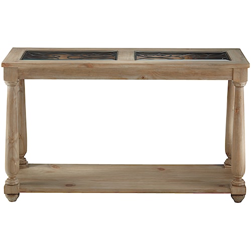 Standard Furniture Savannah Court Transitional Sofa Table With 1 Standard Furniture Savannah Court Transitional Sofa Table With 1 Shelf