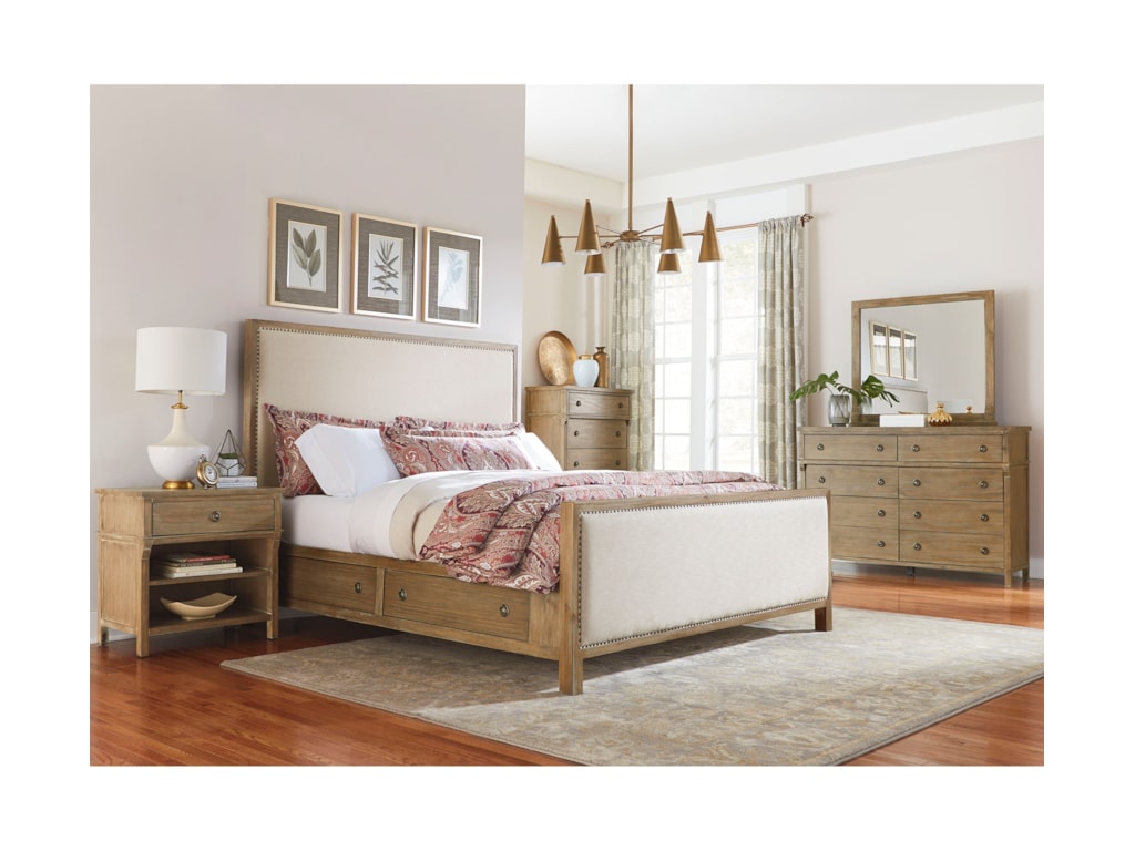 Standard Furniture Savannah CourtQueen Panel Storage Bed
