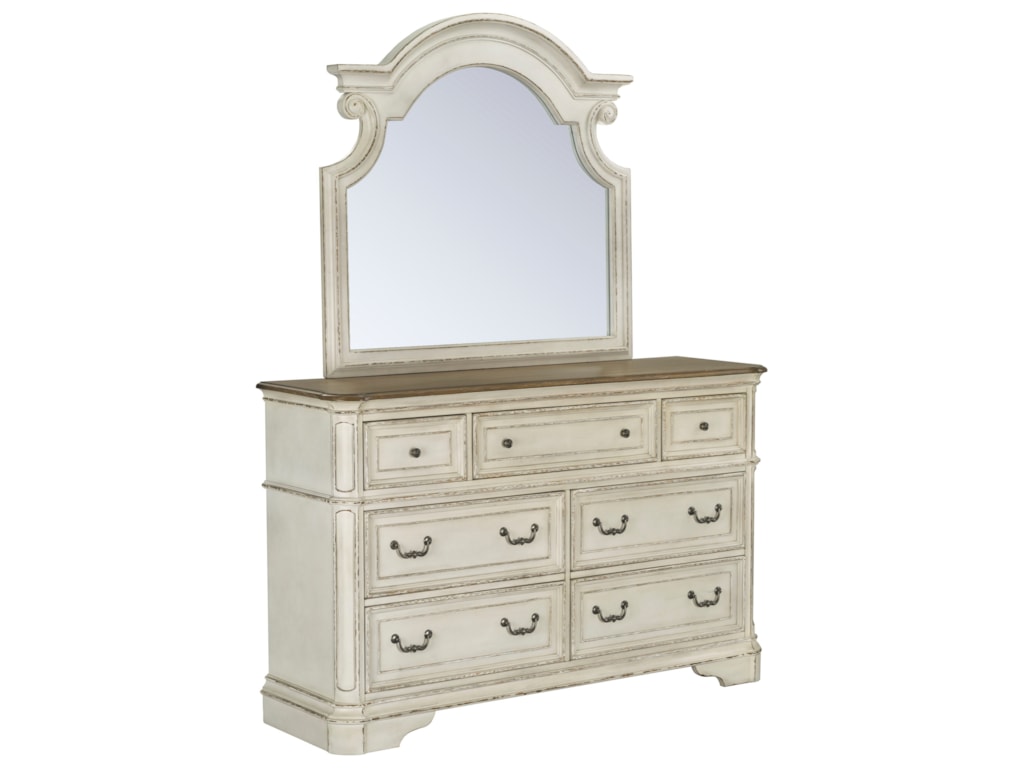 Standard Furniture Stevenson Manor Relaxed Vintage Dresser And