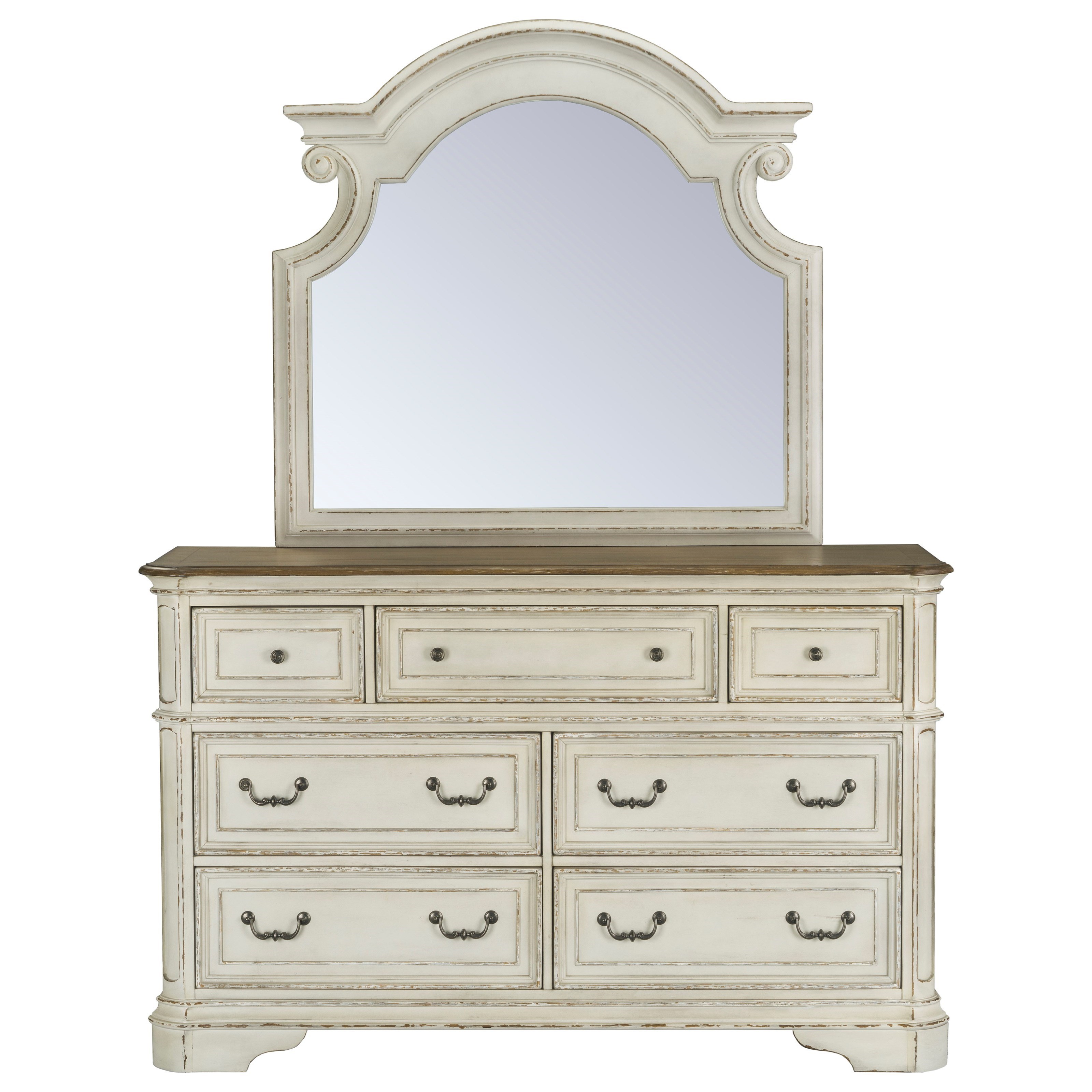 Standard Furniture Stevenson Manor Relaxed Vintage Dresser And