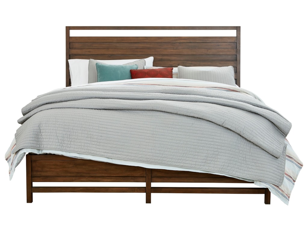 Standard Furniture Thomas 82101 03 02 Contemporary Queen Panel Bed Bed Size Shown May Not Represent Indicated