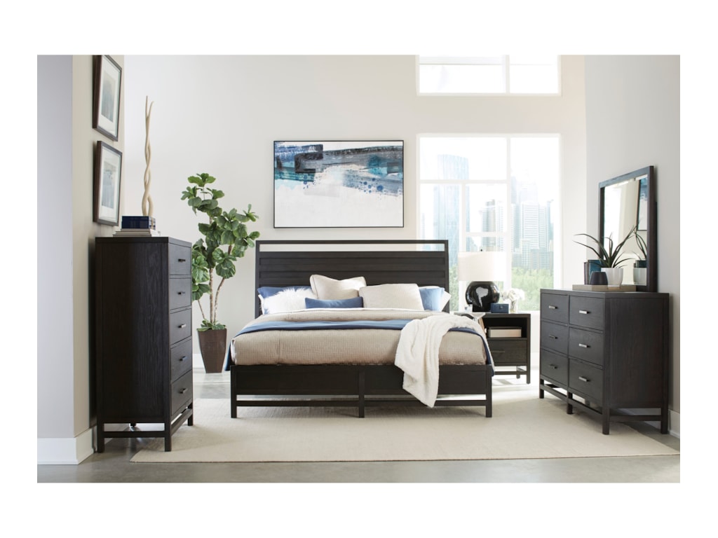 Standard Furniture Thomas BlackQueen Panel Bed
