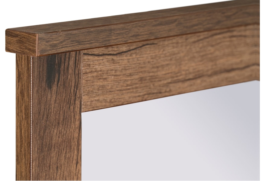 Standard Furniture Tucson Rustic Dresser And Mirror Combination