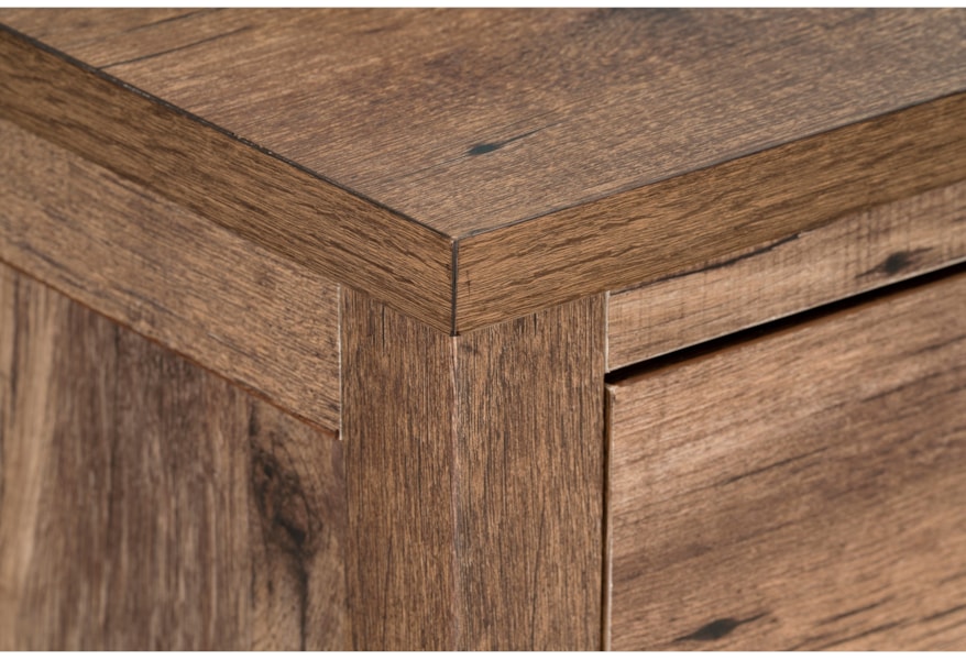 Standard Furniture Tucson Rustic Dresser And Mirror Combination