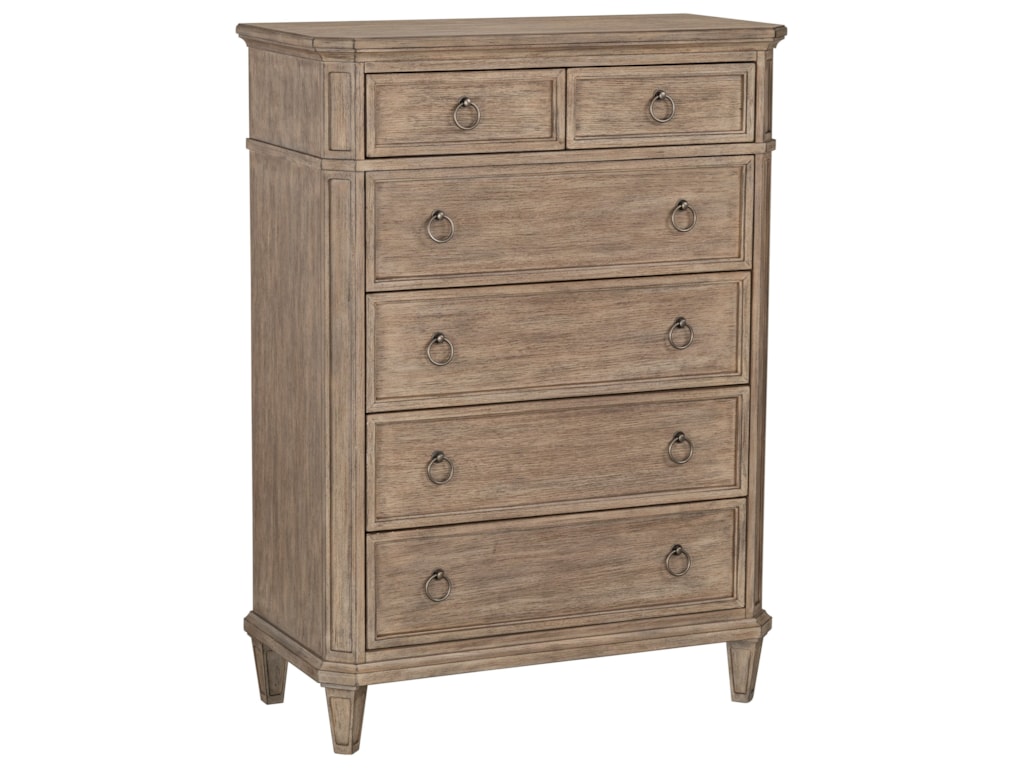 Standard Furniture Tuscany Transitional Chest With 6 Drawers Standard Furniture Tuscany Transitional