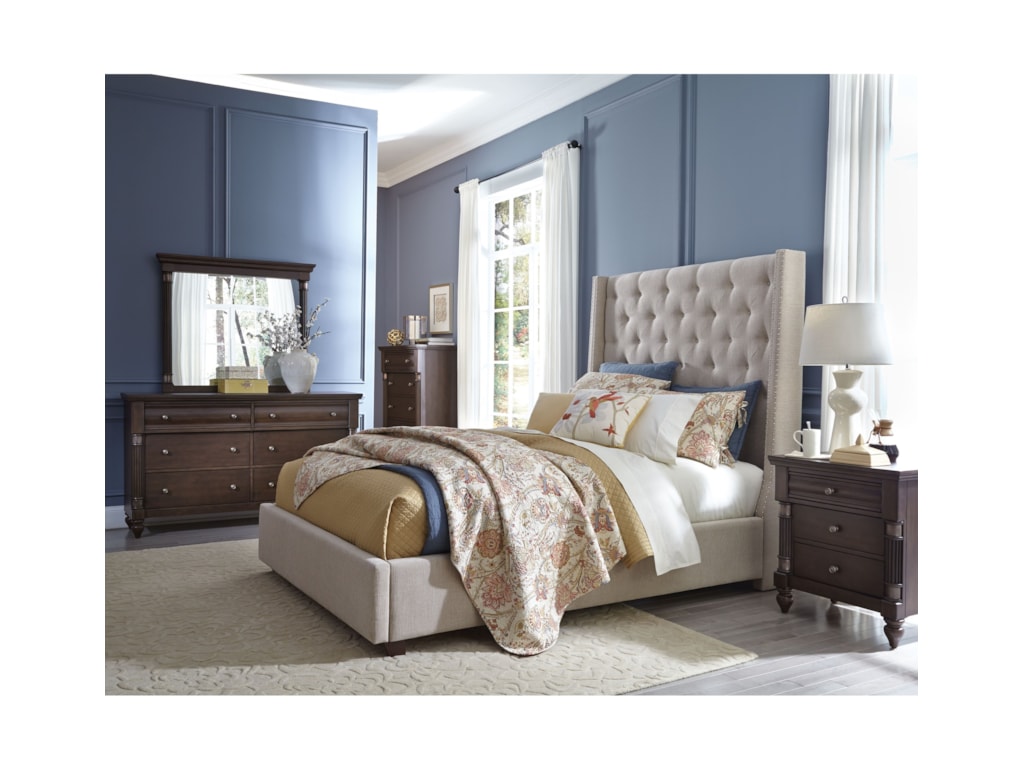 VFM Signature ViningsKing Upholstered Bed