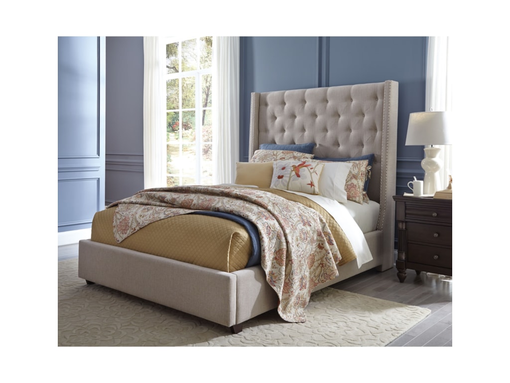 VFM Signature ViningsKing Upholstered Bed