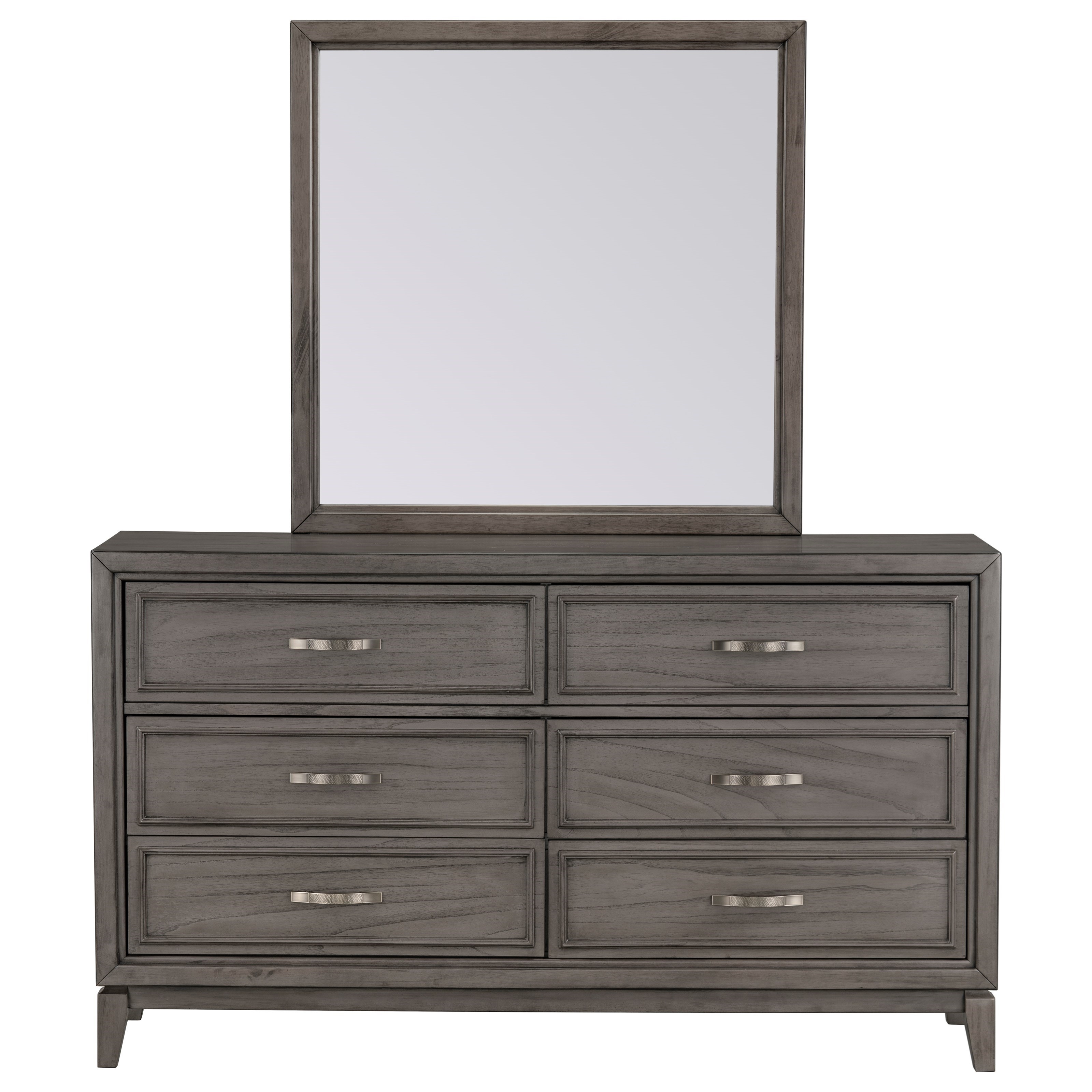 Standard Furniture Winchester Transitional 6 Drawer Dresser And