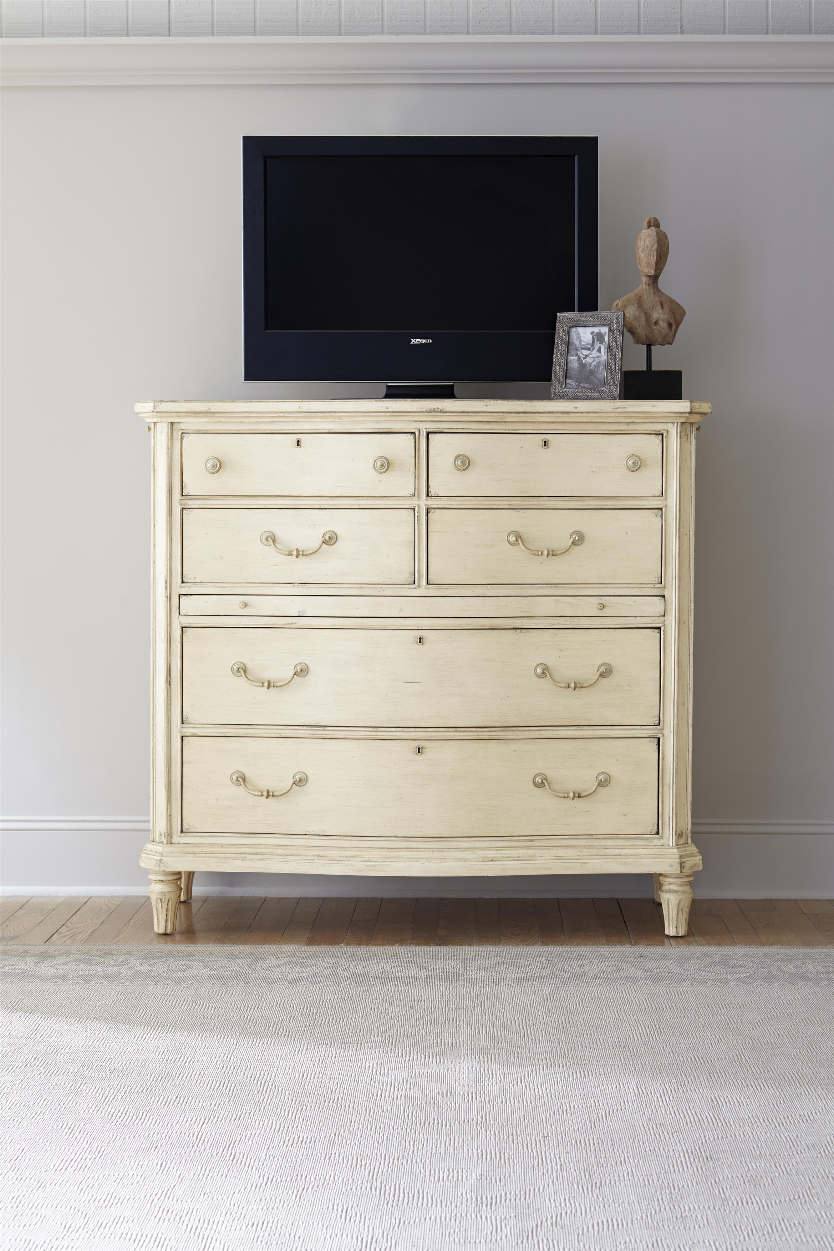 Stanley Furniture European Cottage Media Chest With Cedar Drawers