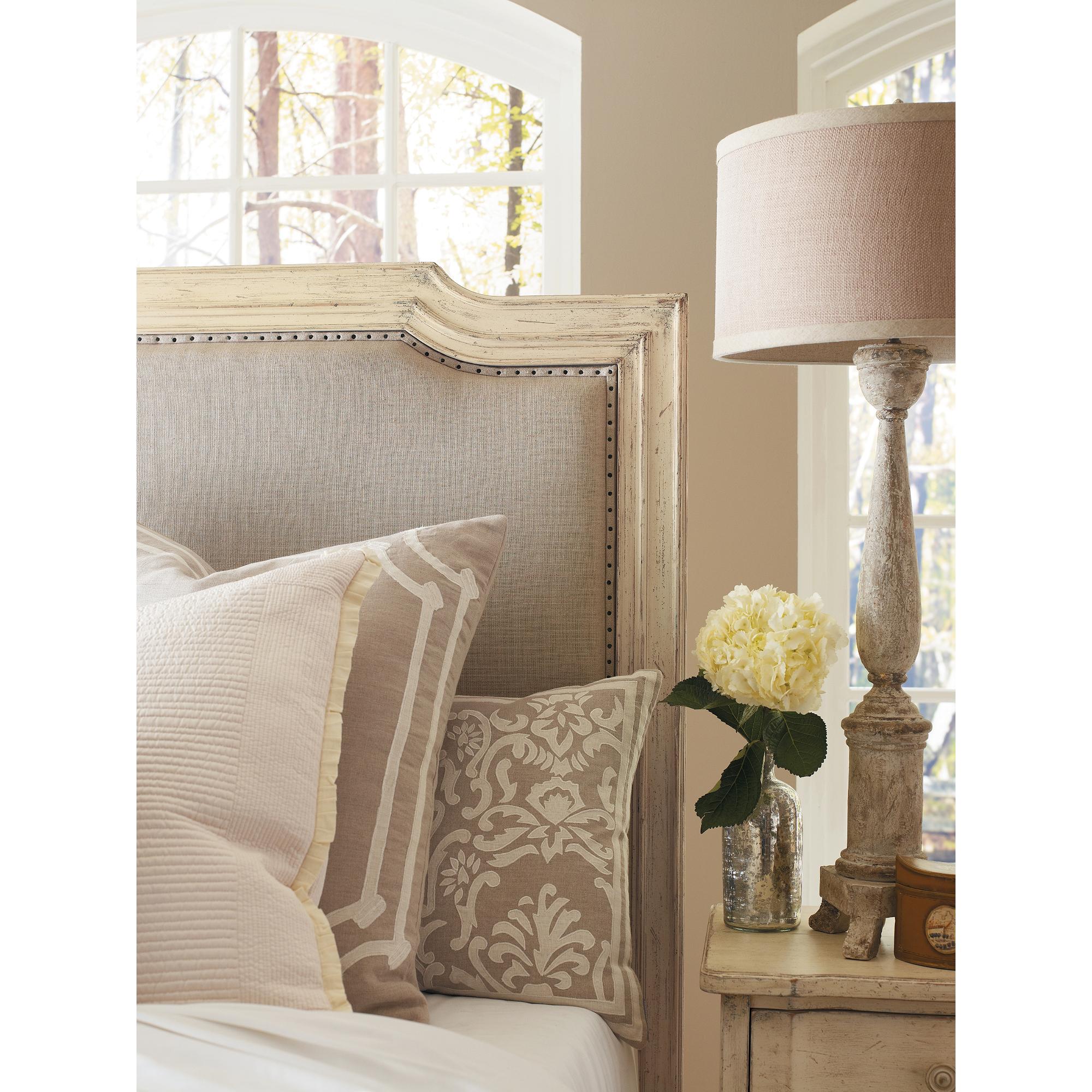 Stanley Furniture European Cottage 007 23 53 King Upholstered Bed