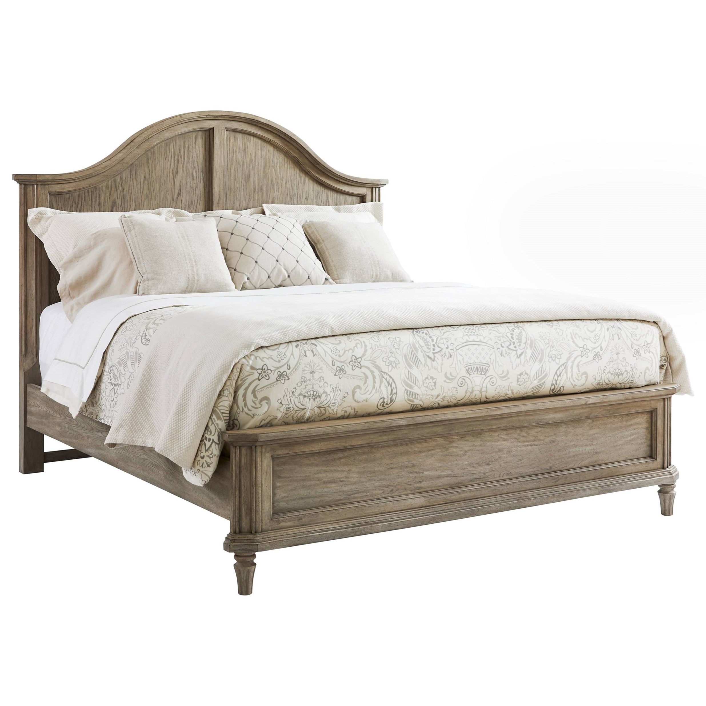 Stanley Furniture European Cottage 007 63 40 Queen Panel Bed With