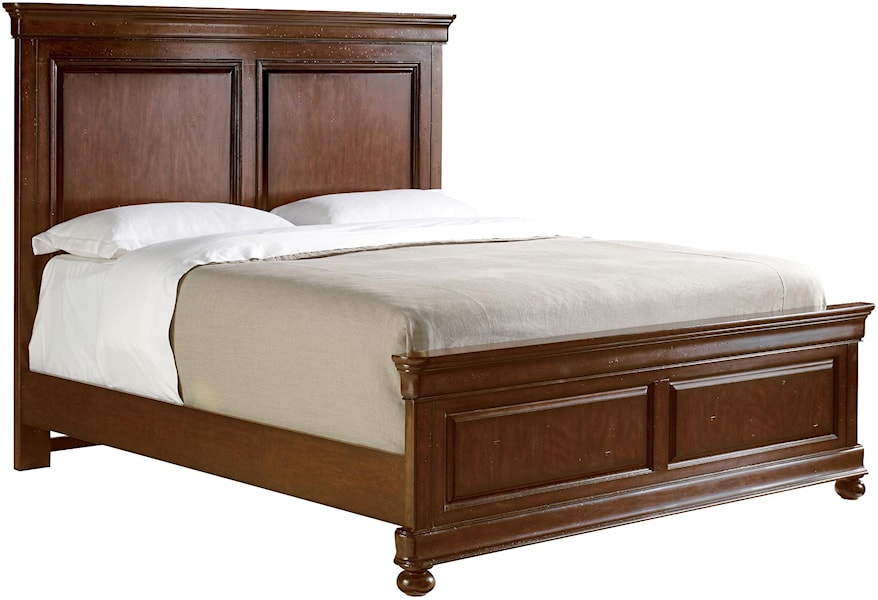 Louis Philippe Cal King Panel Bed